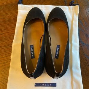 Margaux The Heel in black. Worn once. Size 8.5 (38.5)